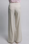 Women's Wide-Leg Trousers With Tie Belt