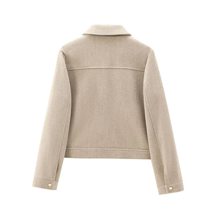 Women's Zip-Front Bomber Jacket