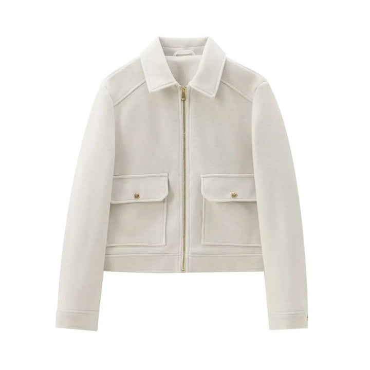 Women's Zip-Front Bomber Jacket