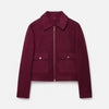 Women's Zipped Coat with Pockets